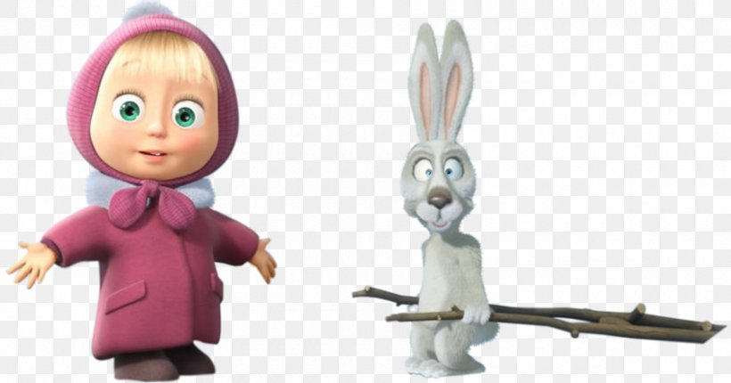 Masha And The Bear Hare Clip Art, PNG, 900x472px, Masha, Animated Film, Bear, Character, Doll Download Free