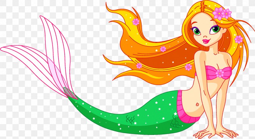 Mermaid Clip Art, PNG, 1200x657px, Mermaid, Art, Cartoon, Digital Art, Drawing Download Free