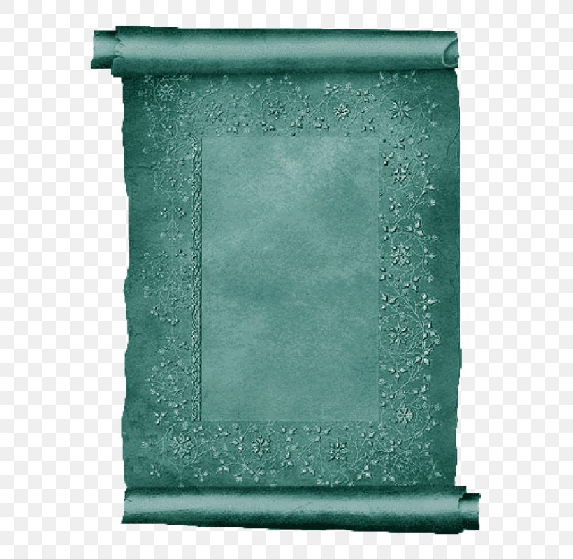 Paper Scroll Parchment Page, PNG, 591x800px, Paper, Aqua, Book, Green, Page Download Free