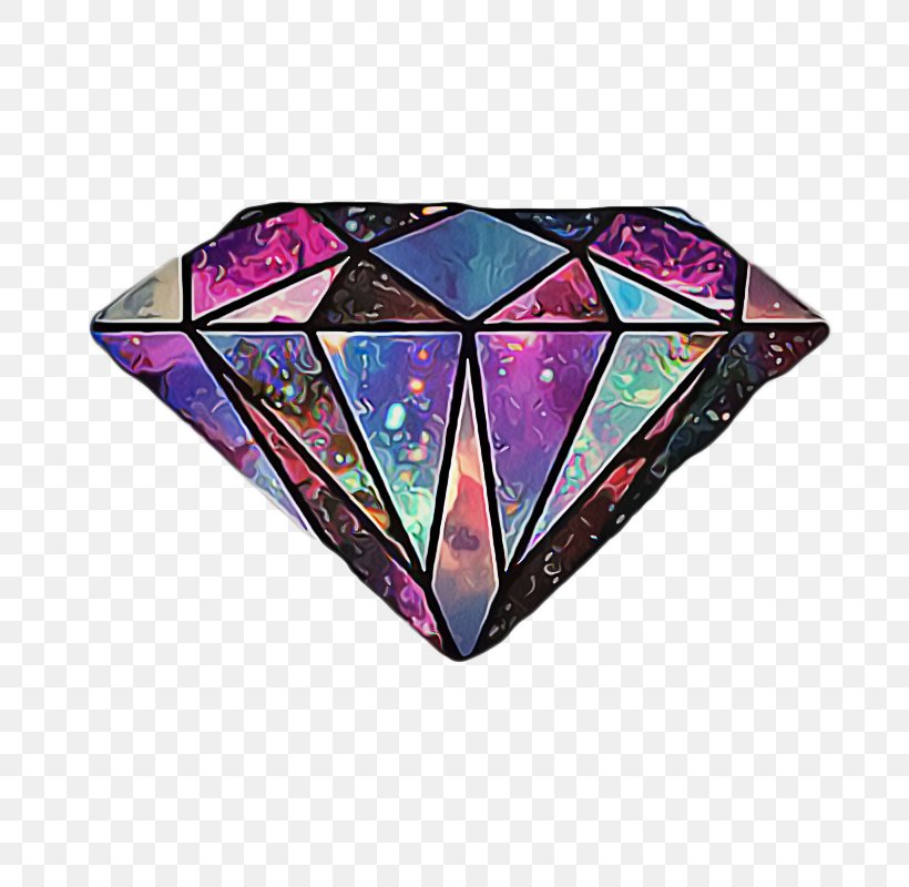 Purple Diamond Stained Glass Triangle Glass, PNG, 800x800px, Purple, Diamond, Fashion Accessory, Gemstone, Glass Download Free