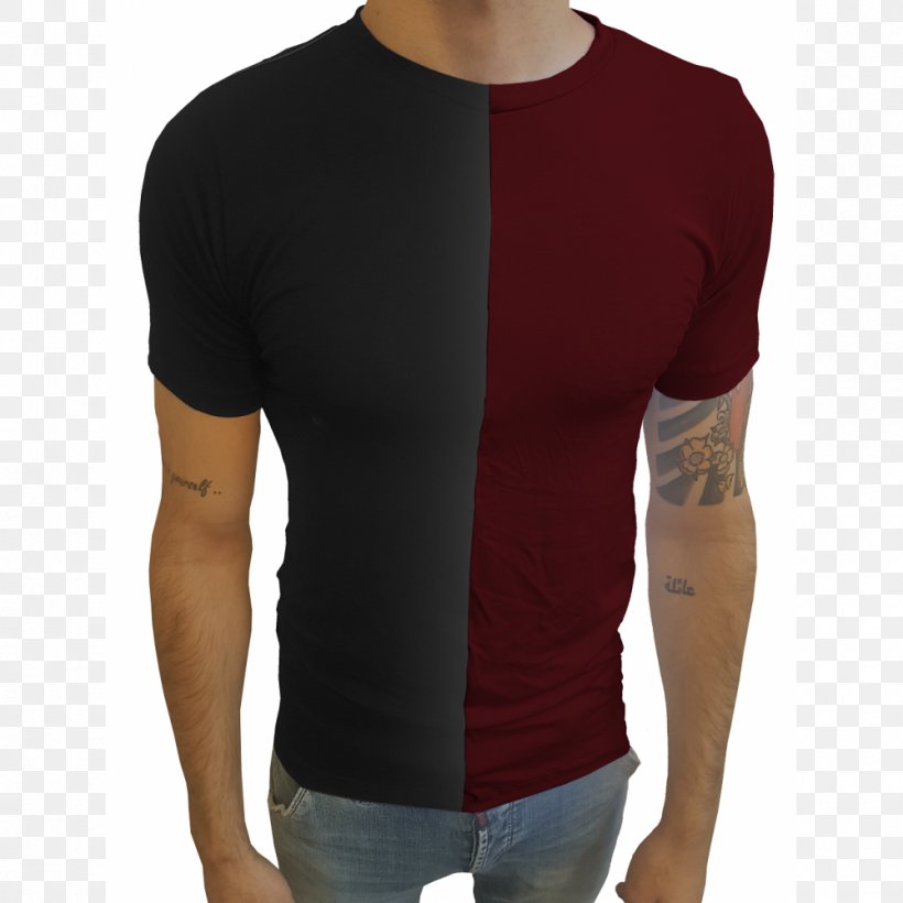T-shirt Shoulder Maroon, PNG, 1000x1000px, Tshirt, Arm, Joint, Long Sleeved T Shirt, Maroon Download Free