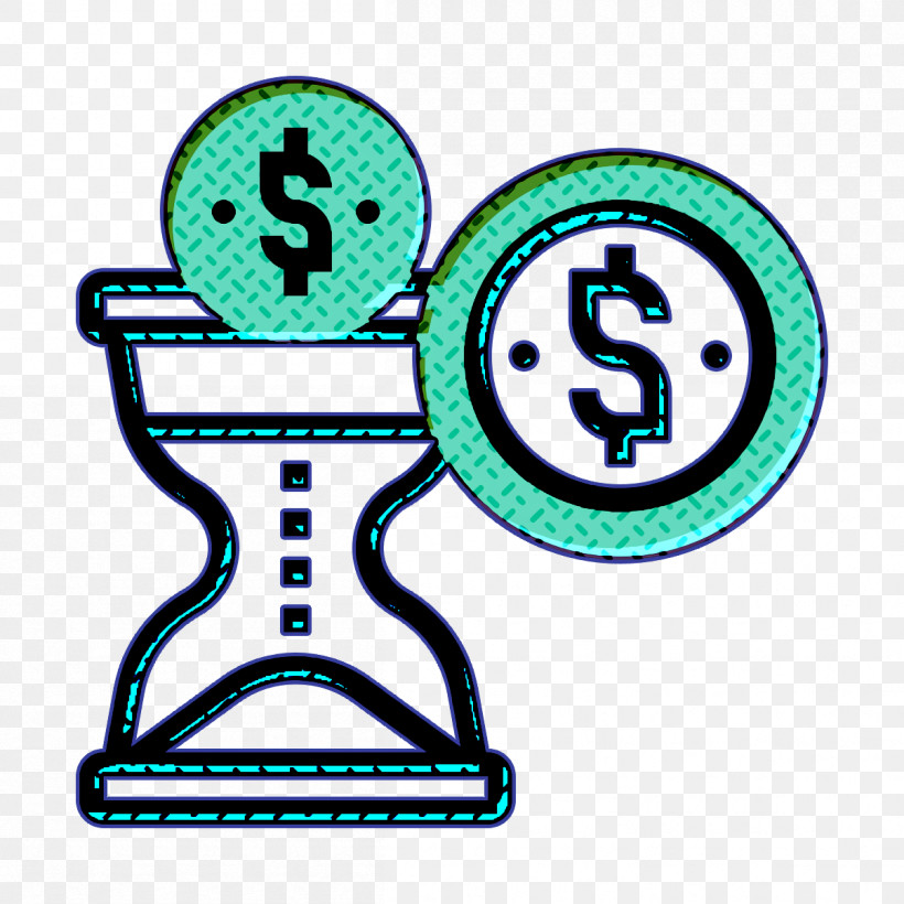 Time Icon Saving And Investment Icon Time Is Money Icon, PNG, 1204x1204px, Time Icon, Line, Saving And Investment Icon, Symbol, Teal Download Free