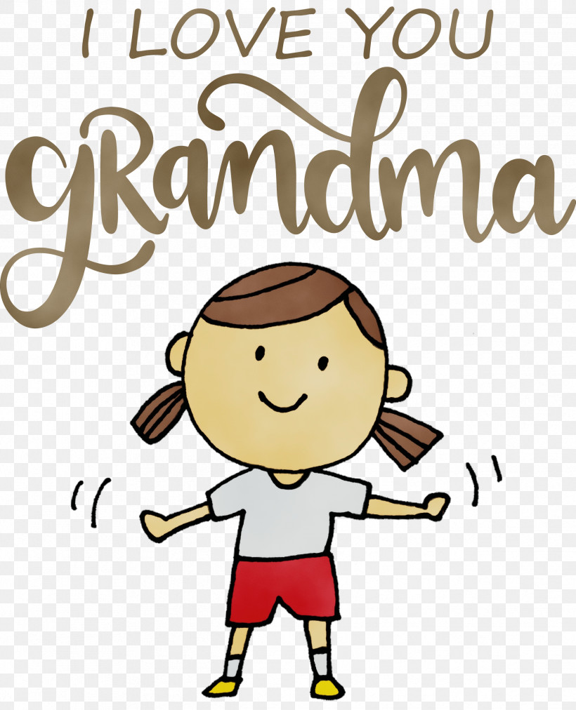 Toddler M Happiness Cartoon Laughter Logo, PNG, 2429x3000px, Grandmothers Day, Cartoon, Grandma, Happiness, Human Download Free