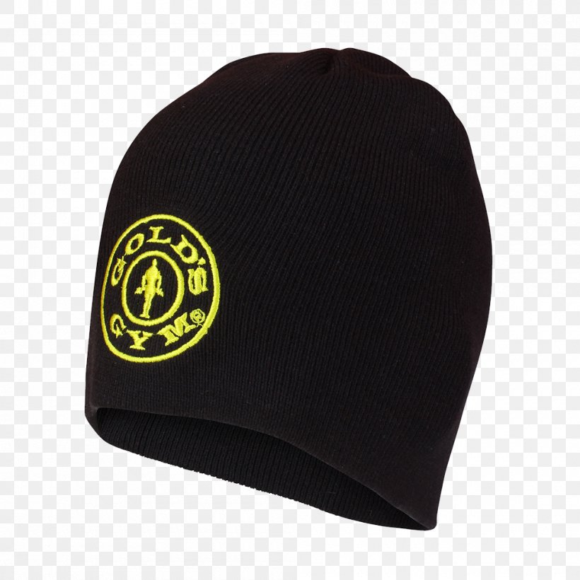 Beanie Gold's Gym Fitness Centre T-shirt Hoodie, PNG, 1000x1000px, Beanie, Baseball Cap, Black, Brand, Cap Download Free