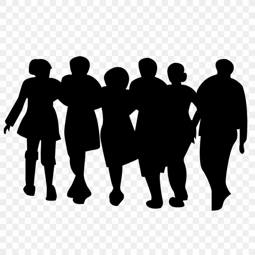 Social Group Silhouette Photography, PNG, 1200x1200px, Social Group, Black And White, Business, Child, Communication Download Free
