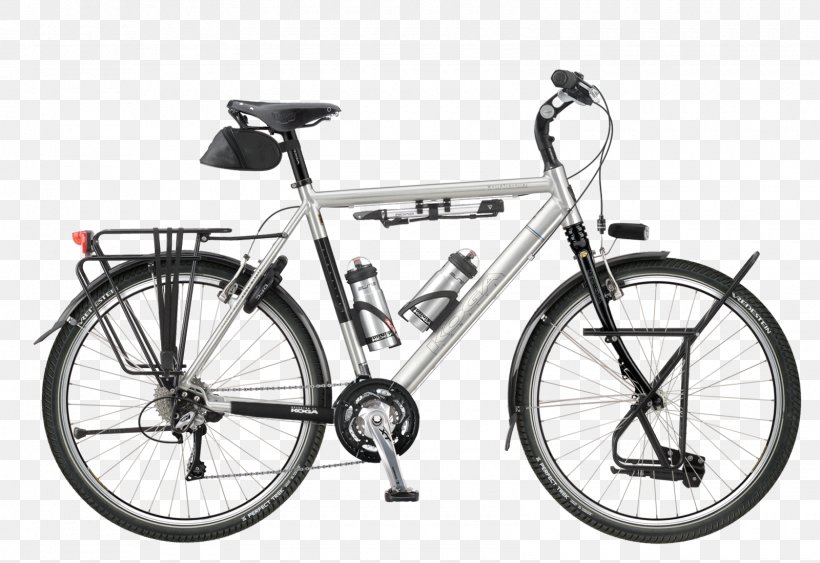 Touring Bicycle Koga Bicycle Touring, PNG, 1600x1100px, Bicycle, Automotive Exterior, Bicycle Accessory, Bicycle Drivetrain Part, Bicycle Frame Download Free
