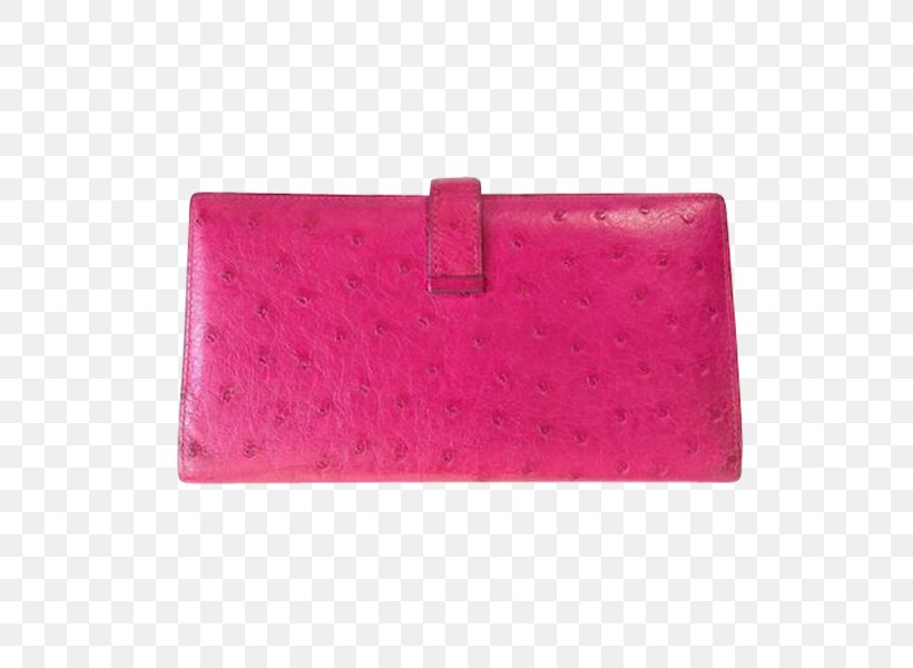 Wallet - Coin Purse Wallet Pink M Leather Handbag PNG