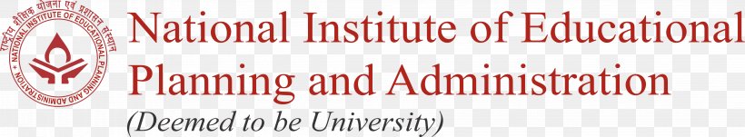 National Institute Of Educational Planning And Administration University, PNG, 4330x800px, Education, Brand, Diploma, Doctor Of Philosophy, Education Policy Download Free