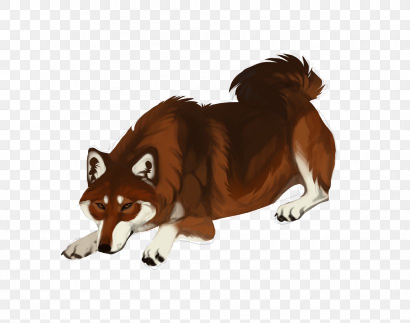 Dog DeviantArt Red Fox Dhole, PNG, 1006x794px, Watercolor, Cartoon, Flower, Frame, Heart Download Free