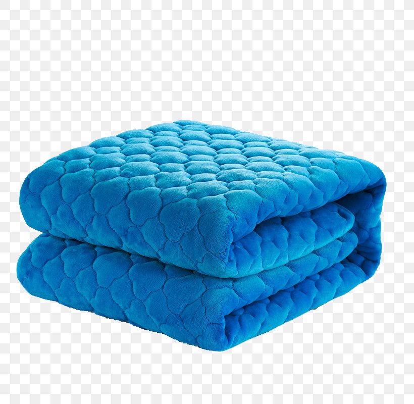 Flannel Blue Textile Mattress, PNG, 800x800px, Flannel, Aqua, Bed, Blue, Carpet Download Free