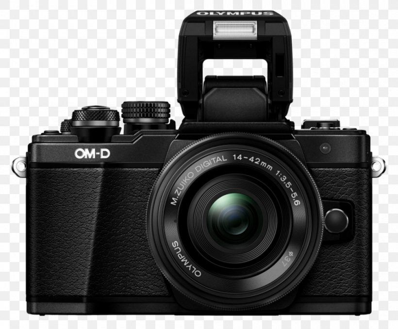 Olympus OM-D E-M10 Mark II Olympus OM-D E-M5 Mark II Olympus M.Zuiko Wide-Angle Zoom 14-42mm F/3.5-5.6 Camera Lens, PNG, 1000x828px, Olympus Omd Em10, Camera, Camera Accessory, Camera Lens, Cameras Optics Download Free