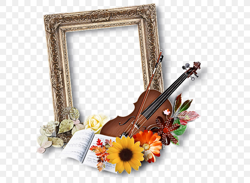 Picture Frame, PNG, 586x600px, String Instrument, Flower, Indian Musical Instruments, Mirror, Musical Instrument Download Free