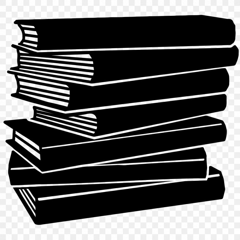 Black And White Book Reading Clip Art, PNG, 1200x1200px, Black And White, Black, Book, Book Discussion Club, Bookcase Download Free