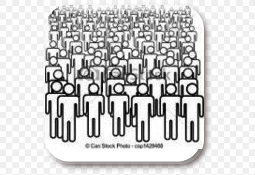 Clip Art Image Illustration Crowd Vector Graphics, PNG, 562x562px, Crowd, Art, Black And White, Brand, Monochrome Download Free