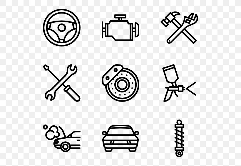 Icon Design Drawing, PNG, 600x564px, Icon Design, Area, Auto Part, Black, Black And White Download Free