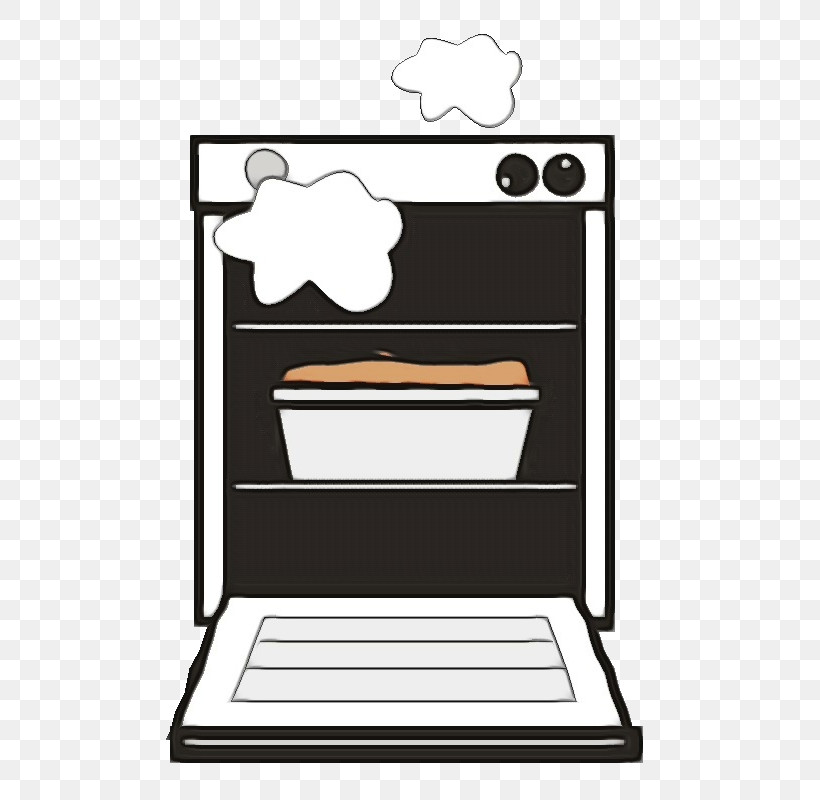 Oven Baking Cooking Ingredient Kitchen, PNG, 800x800px, Watercolor, Baking, Bread, Cake, Cooking Download Free