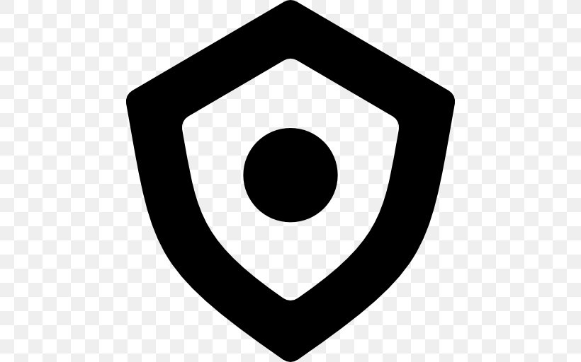 Black Shield, PNG, 512x512px, Symbol, Black And White, Email, Multimedia, Security Download Free