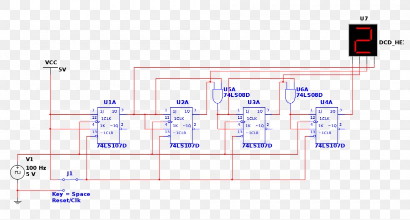JK Flip-flop Counter Synchronous Circuit Bit, PNG, 2000x1077px, Flipflop, Area, Asynchronous Circuit, Bit, Circuit Diagram Download Free
