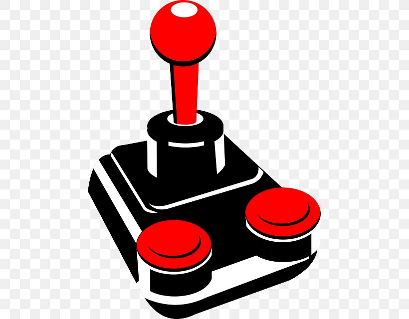 Joystick Game Controllers Video Game Clip Art, PNG, 467x640px, Joystick, Arcade Controller, Area, Artwork, Atari Cx40 Joystick Download Free