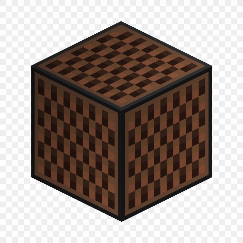 Minecraft Note Block Wood Stain Texture Mapping Box, PNG, 3000x3000px, Minecraft, Box, Brown, Gamer, Musical Note Download Free