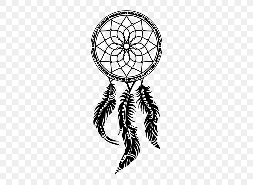 T-shirt Dreamcatcher Hoodie Indigenous Peoples Of The Americas Clip Art, PNG, 600x600px, Tshirt, Black And White, Decal, Dream, Dreamcatcher Download Free