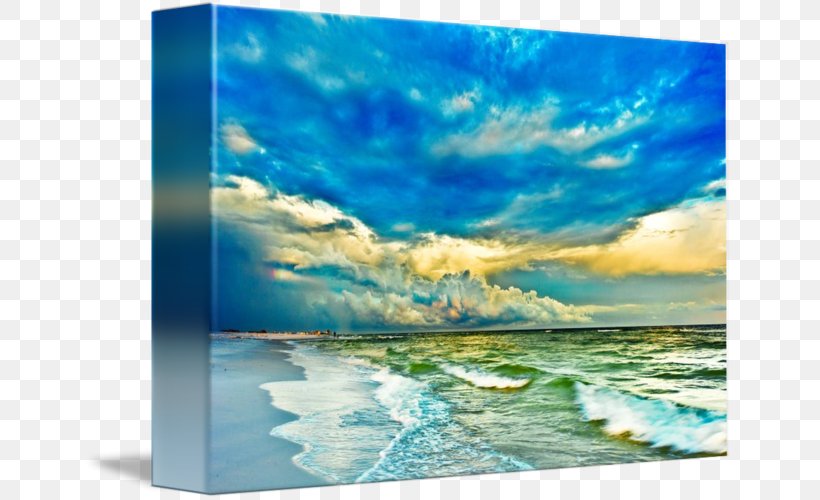 Watercolor Painting Sea Painter Landscape Painting, PNG, 650x500px, Painting, Aqua, Art, Calm, Caribbean Download Free