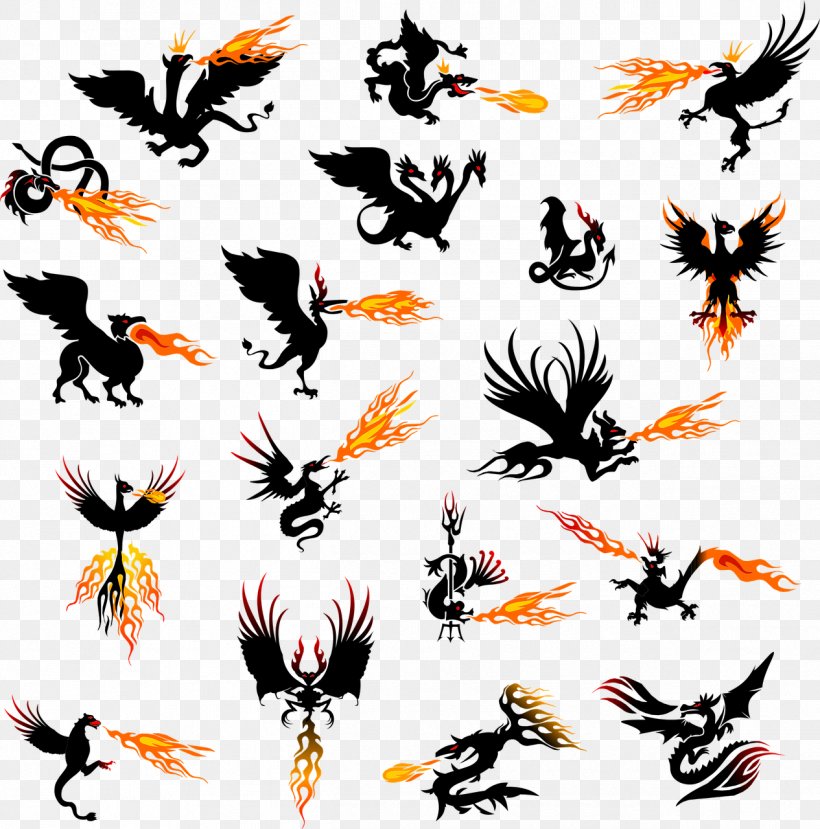 Bird Dragon Graphic Design, PNG, 1265x1280px, Bird, Animal, Art, Artwork, Beak Download Free