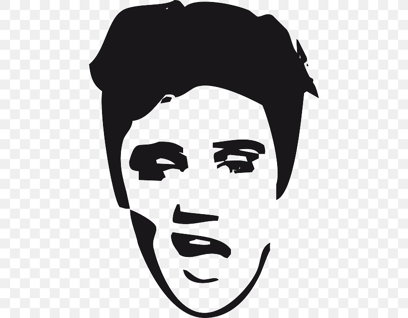Elvis Presley Drawing Cartoon Clip Art, PNG, 462x640px, Elvis Presley, Art,  Black, Black And White, Caricature