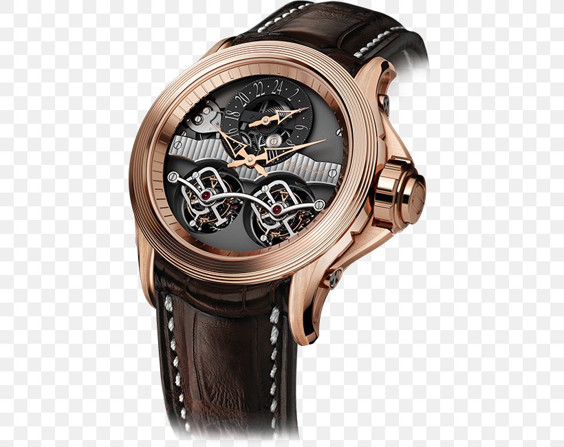 Watch Tourbillon Complication Cecil Purnell Clock, PNG, 445x650px, Watch, Brand, Breguet, Brown, Cabinotier Download Free