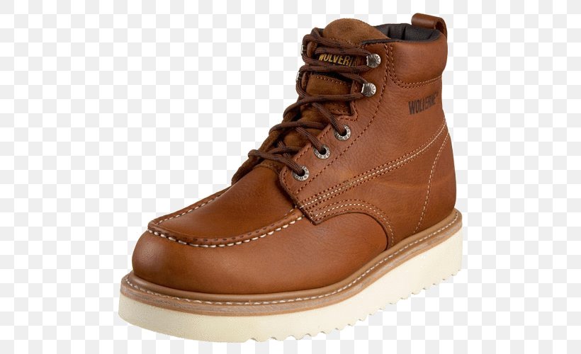 Steel-toe Boot Wedge Shoe Leather, PNG, 500x500px, Boot, Brown, Clothing, Foot, Footwear Download Free