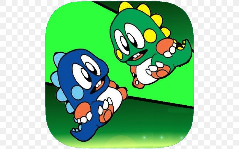 Bubble Bobble Character Cartoon Clip Art, PNG, 512x512px, Bubble Bobble, Arcade Archives, Area, Artwork, Bubble Bobble Evolution Download Free