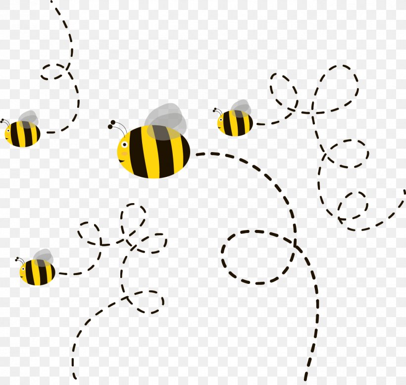 Honey Bee Euclidean Vector Drawing, PNG, 1377x1306px, Bee, Area, Art, Black And White, Body Jewelry Download Free