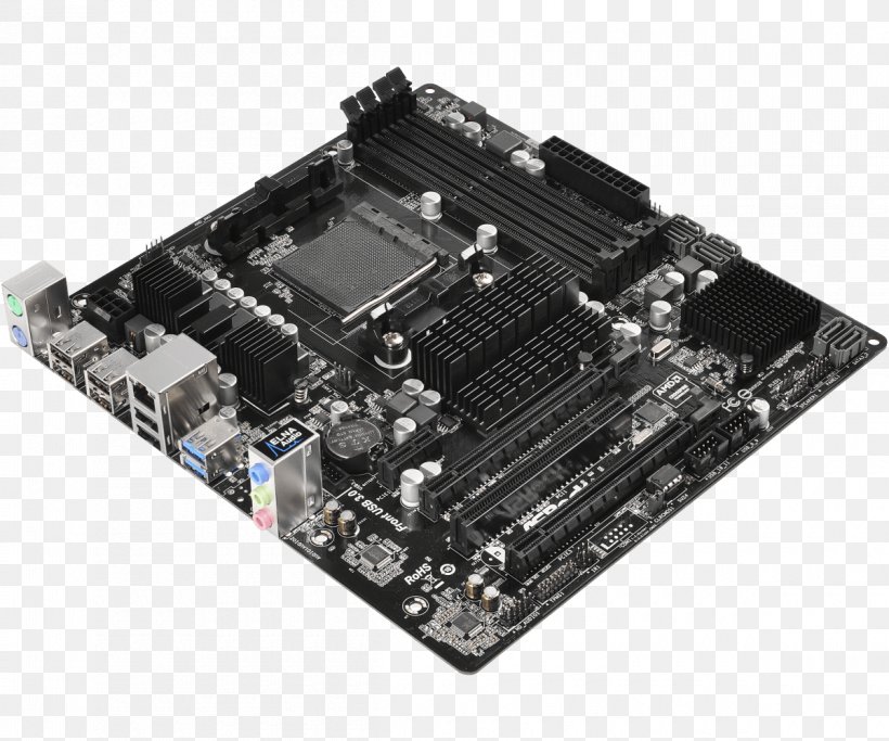 Motherboard ASRock 970M Pro3 MicroATX Socket AM3+, PNG, 1200x1000px, Motherboard, Advanced Micro Devices, Amd Crossfirex, Asrock, Asrock 970 Pro3 Download Free