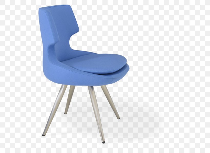 Office & Desk Chairs Blue Swivel Chair Furniture, PNG, 587x600px, Chair, Armrest, Azure, Blue, Comfort Download Free