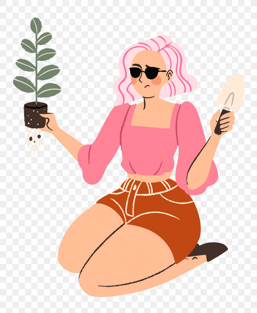 Planting Woman Garden, PNG, 2058x2500px, Planting, Biology, Cartoon, Garden, Hm Download Free