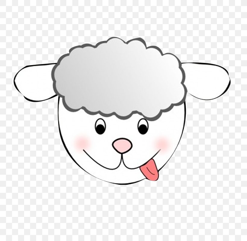 Sheep Clip Art Mask Black Bengal Goat Vector Graphics, PNG, 800x800px, Watercolor, Cartoon, Flower, Frame, Heart Download Free