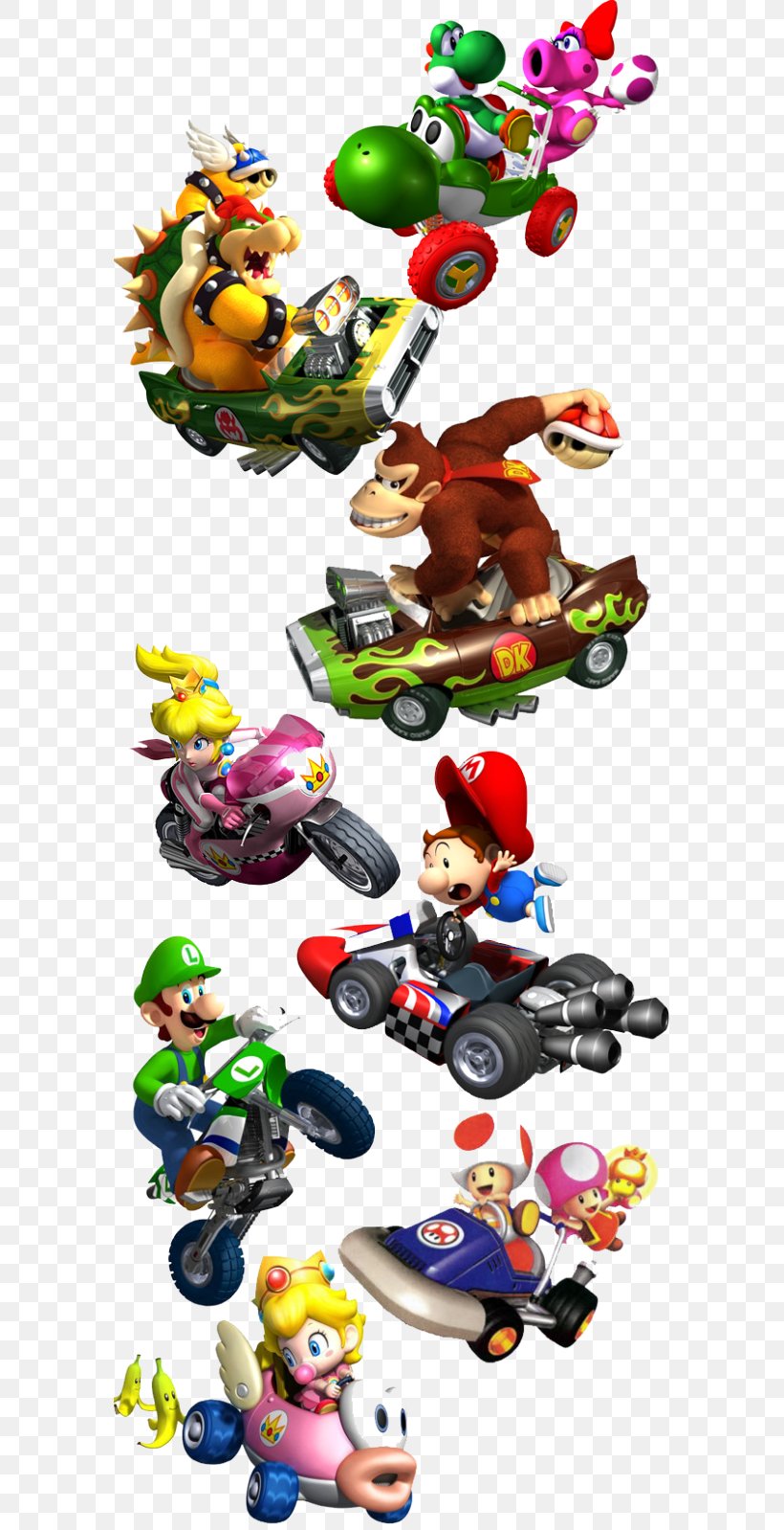 Mario Kart Wii Mario Bros. Game Boy Advance, PNG, 581x1598px, Mario Kart Wii, Accounting Rate Of Return, Art, Car, Game Boy Advance Download Free
