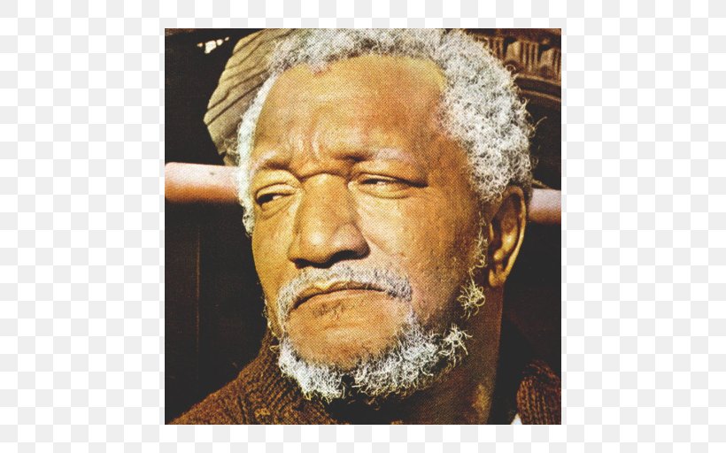Redd Foxx Fred G. Sanford Sanford And Son Comedian Television, PNG, 512x512px, Comedian, Actor, Art, Beard, Black Sitcom Download Free