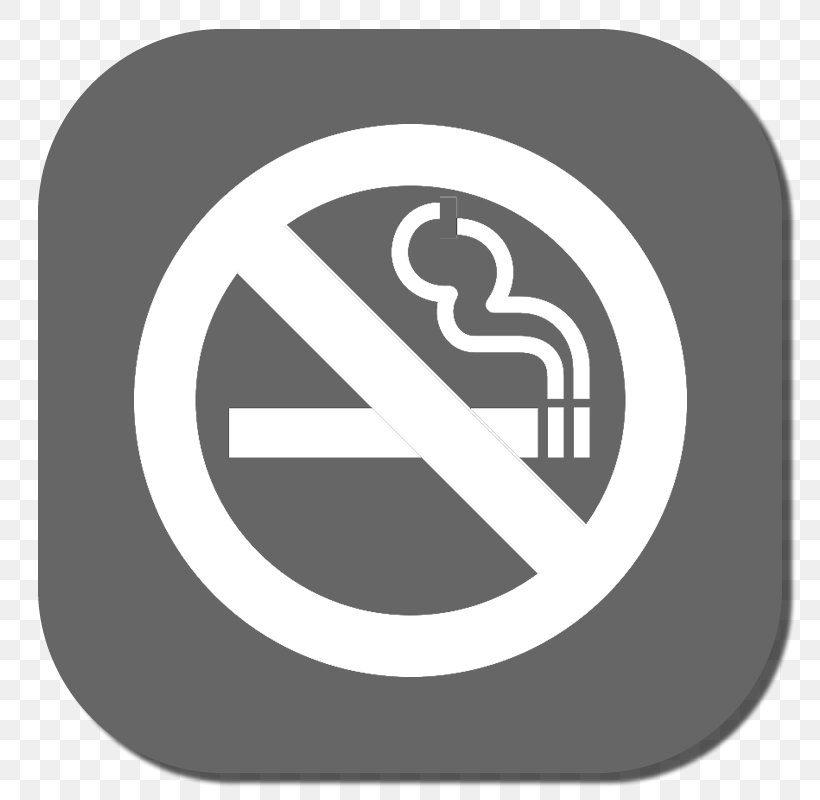 Smoking Ban Sign Clip Art, PNG, 800x800px, Smoking, Black And White