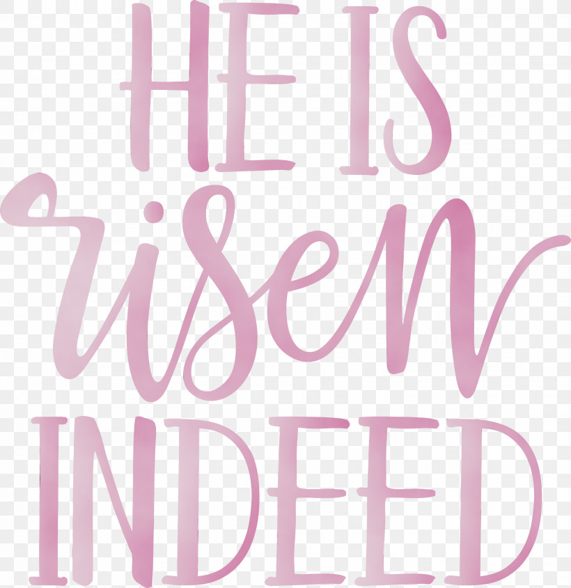 Text Font Pink Line Magenta, PNG, 2912x3000px, He Is Risen, Jesus, Line, Logo, Magenta Download Free