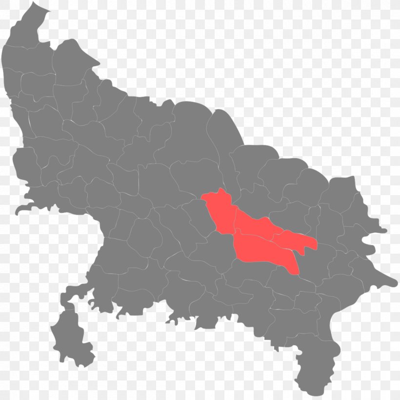 Elections In Uttar Pradesh States And Territories Of India Map, PNG, 1200x1200px, Uttar Pradesh, Blank Map, Map, Red, Royaltyfree Download Free