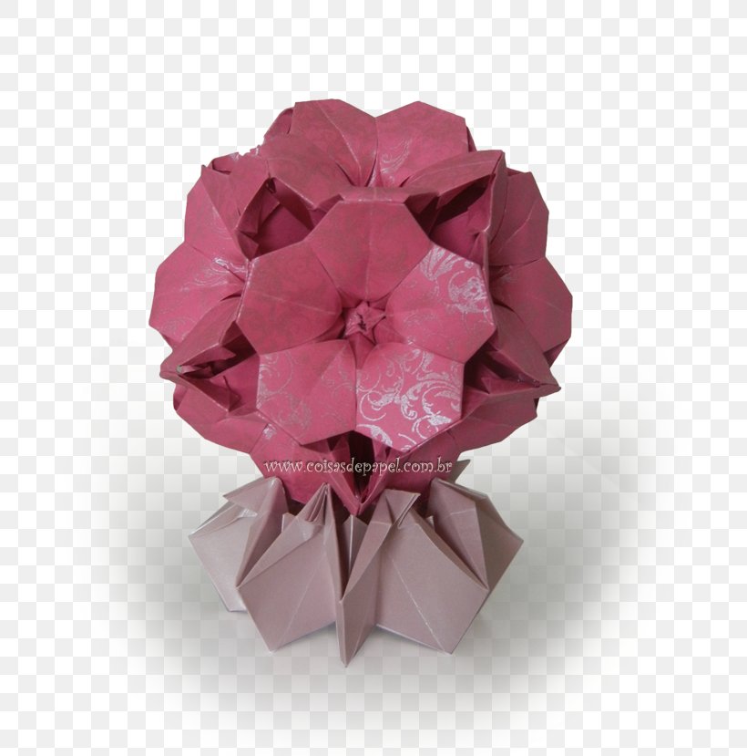 Paper Kusudama Allamanda Cathartica Origami Cut Flowers, PNG, 709x829px, Paper, Allamanda, Allamanda Cathartica, Cut Flowers, Do It Yourself Download Free