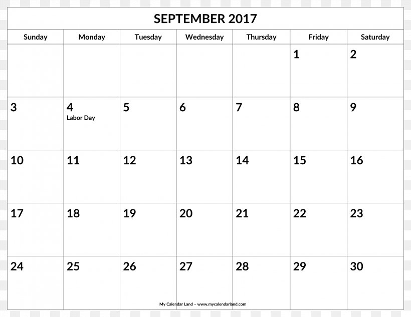 Calendar 0 1 2 Month, PNG, 3300x2550px, 2017, 2018, 2019, Calendar, Area Download Free