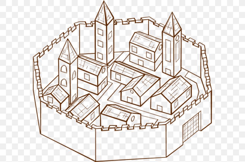 Defensive Wall City Map Clip Art, PNG, 600x542px, Defensive Wall, Building, City, City Map, Drawing Download Free