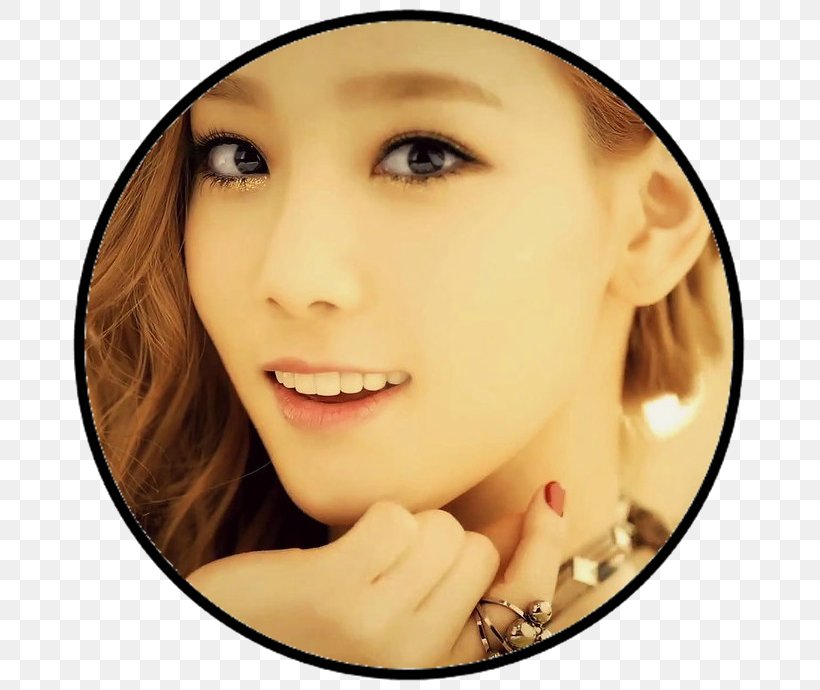 Taeyeon Girls' Generation K-pop Desktop Wallpaper, PNG, 809x690px, Watercolor, Cartoon, Flower, Frame, Heart Download Free