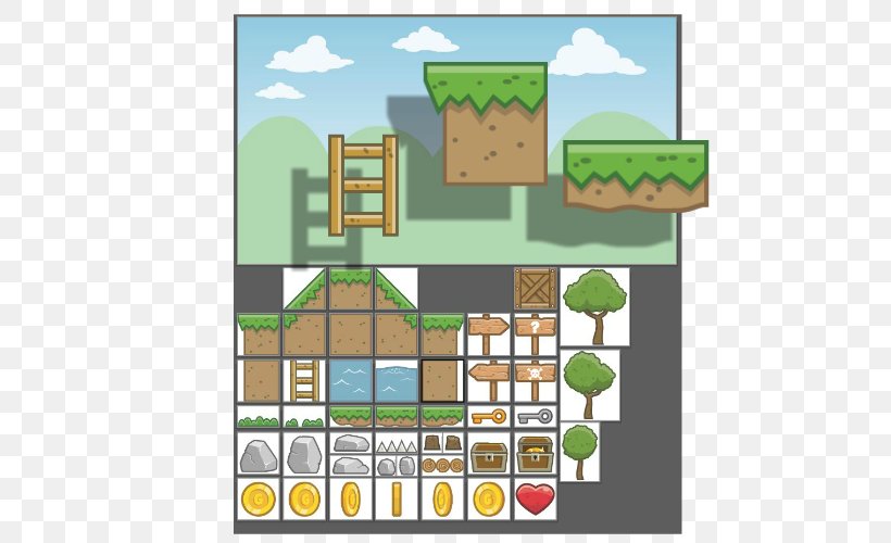 Tile-based Video Game Platform Game Side-scrolling Cartoon, PNG, 600x500px, 2d Computer Graphics, Tilebased Video Game, Architecture, Area, Art Game Download Free