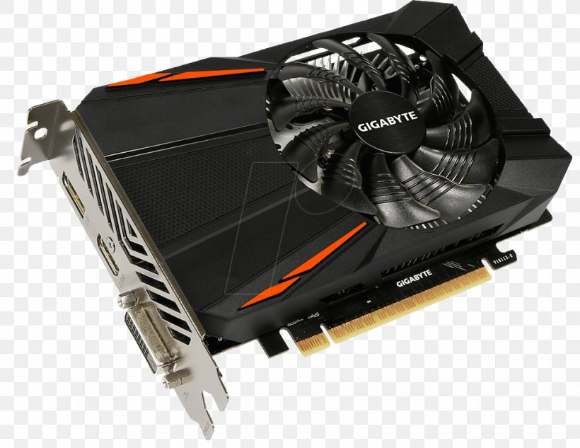 Graphics Cards & Video Adapters NVIDIA GeForce GTX 1050 Ti GDDR5 SDRAM NVIDIA GeForce GTX 1060, PNG, 976x754px, Graphics Cards Video Adapters, Atx, Computer, Computer Component, Computer Cooling Download Free