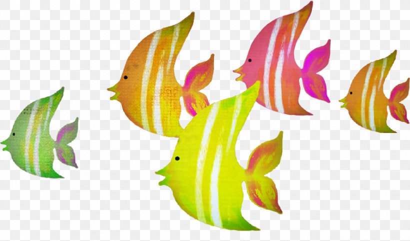 Desktop Wallpaper Fish Sea Clip Art, PNG, 887x522px, Fish, Aquatic Animal, Artwork, Flora, Flower Download Free