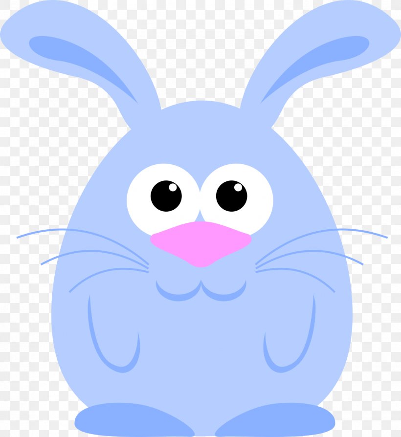 Domestic Rabbit Clip Art Illustration Hare, PNG, 1479x1613px, Domestic Rabbit, Animation, Art, Blue, Cartoon Download Free