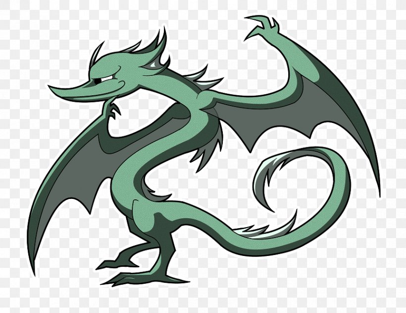 Dragon Clip Art, PNG, 862x664px, Dragon, Fictional Character, Mythical Creature Download Free
